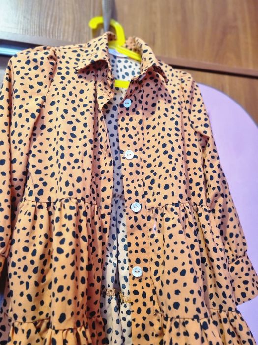 Тепла сукня для дівчинки