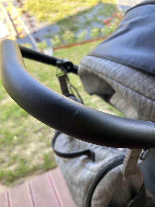 Wózek Bebetto Bresso Premium Class silver 02