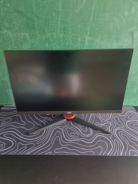 Monitor gamingowy AOC 24G2SAE/BO – stan praktycznie idealny