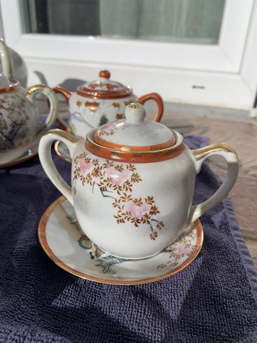 Conjunto café e chá chinês