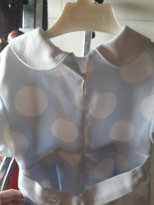 Vestido com etiqueta da piratas e bailarinas 6 anos