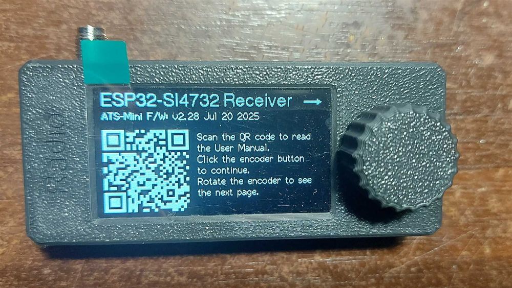 Приймач всехвильовий ATS-mini. Версія 3