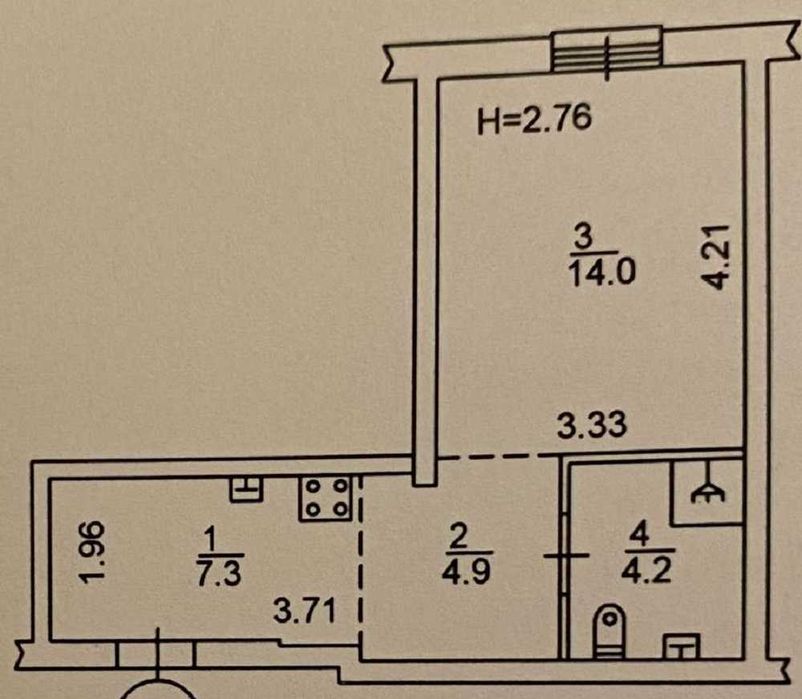 Здам в оренду 1к квартиру, Коперника 3, Шевченківський р-н!