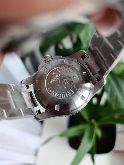 Часы longines механические gray