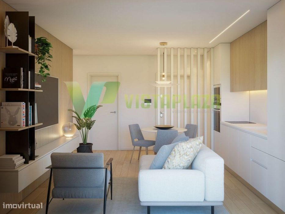 Apartamento T1, novo com lugar de garagem no centro de Portimão