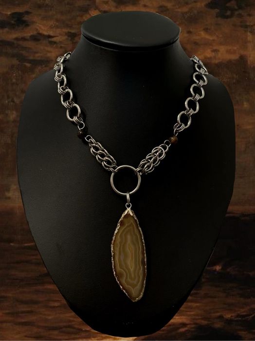 handmade naszyjnik chainmaille