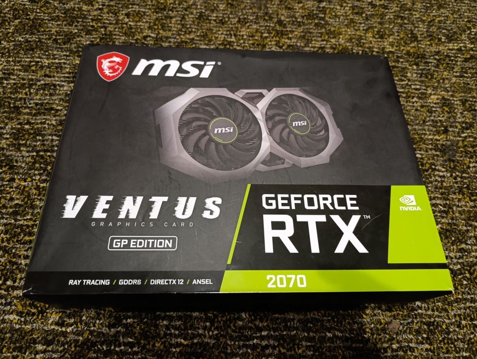 Nvidia rtx 2070 8 Гб (GDDR6)