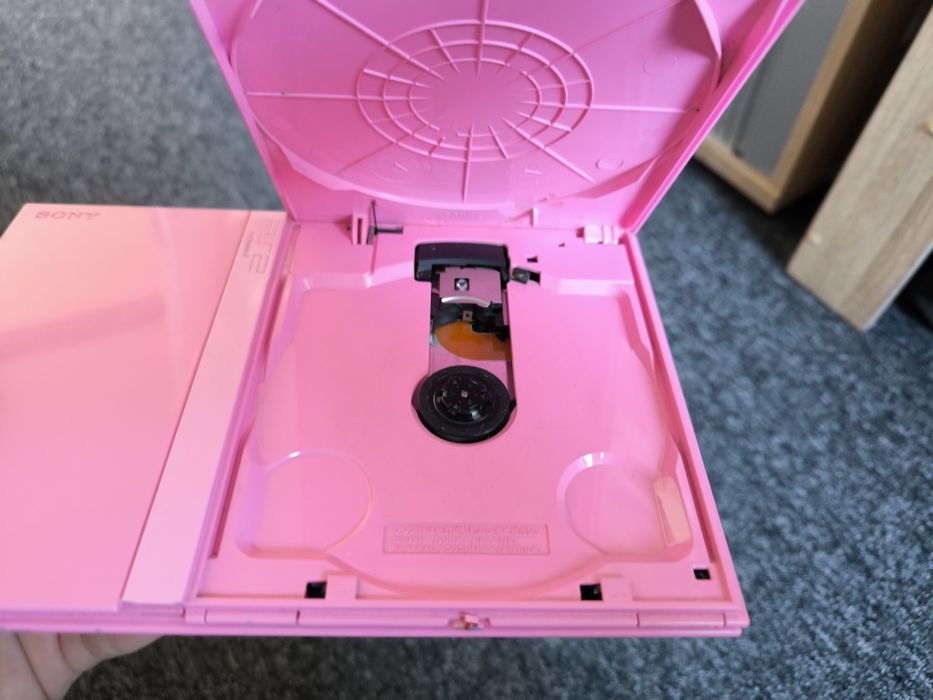 PlayStation 2 ps2 slim pink różowy
