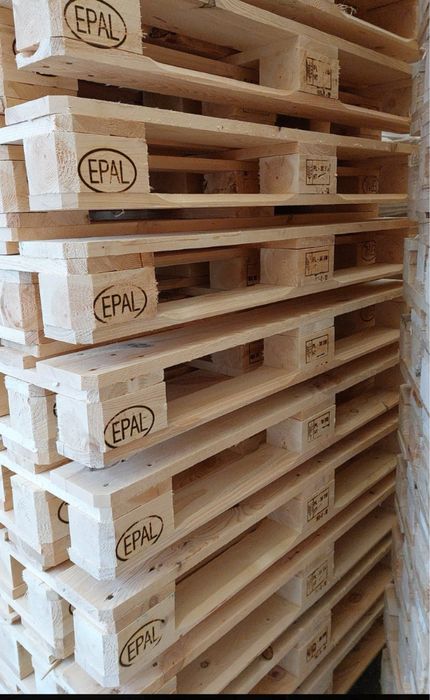 Sprzedaż palet: euro/epal, nowe/używane