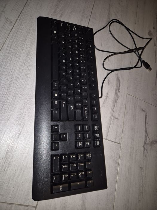 Klawiatura przewodowa USB Lenovo FRU 00XH727 z  numeryczną NOWA / A04