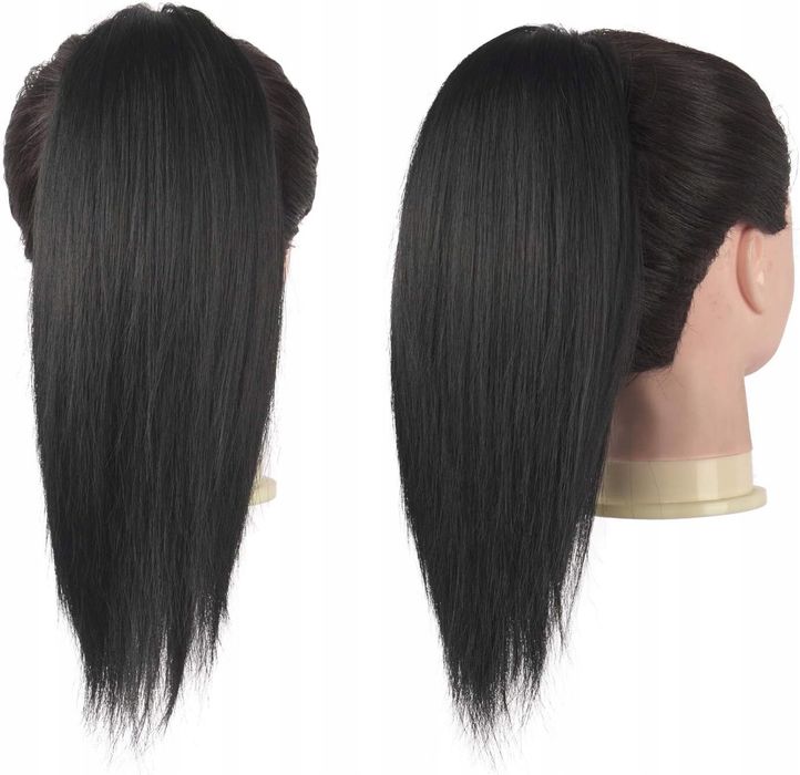 Peruka włosy czarne