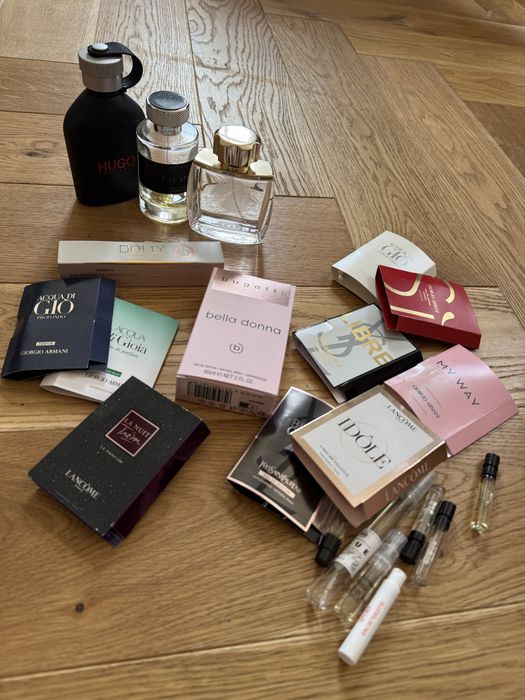Sprzedam perfumy bugatti, hugo, prouve, dolly