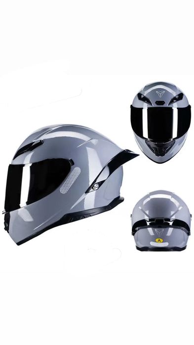 Мотошолом інтеграл , шлем интеграл мотоцикл мото шолом візор М Л