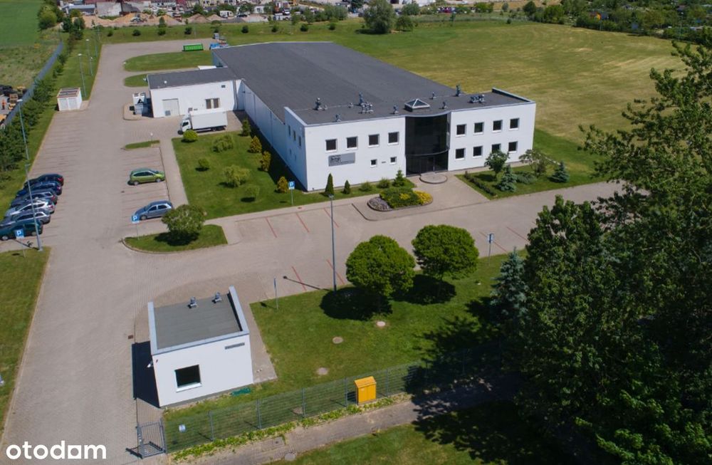 Hala produkcyjna z zapleczem socjalnym 3000m2 na działce pow. 3ha