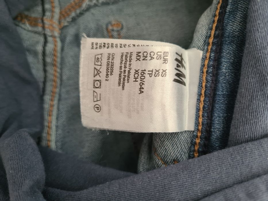 Spodnie jeansowe ciążowe H&M r. XS