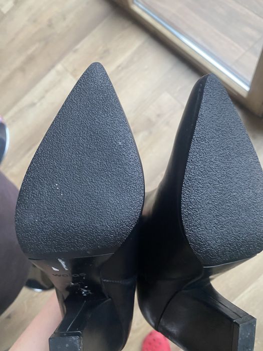 Botki Wojas skóra naturalna 40