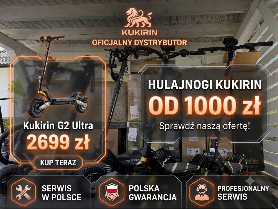 Pomogę Ci wybrać hulajnogę elektryczną KuKirin – nowe, od 1000 zł, gwarancja i serwis PL