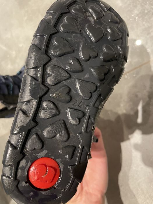 Kozaki zimowe ocieplane buty zamek elefanten 24 deichmann