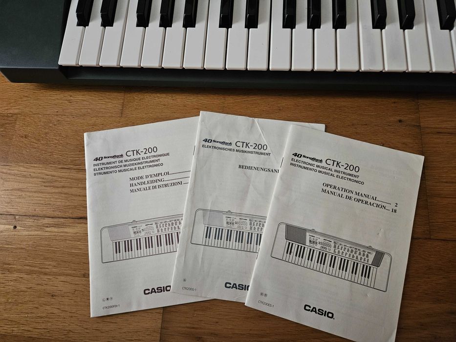 Casio CTK-200 Keyboard64585756950019123