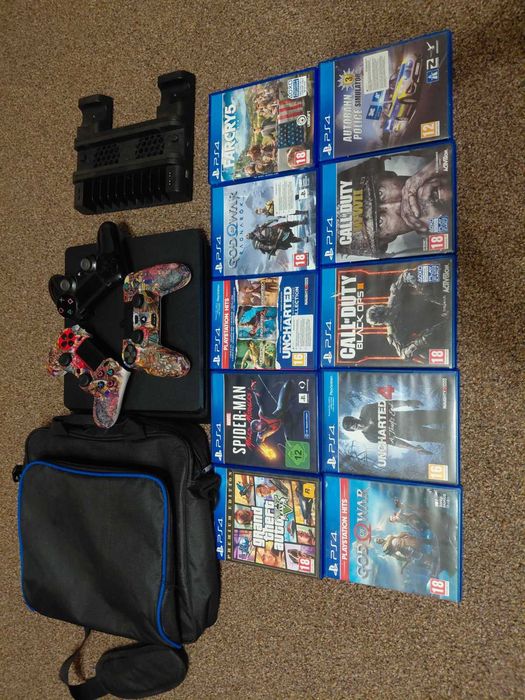 PS4 slim з іграми