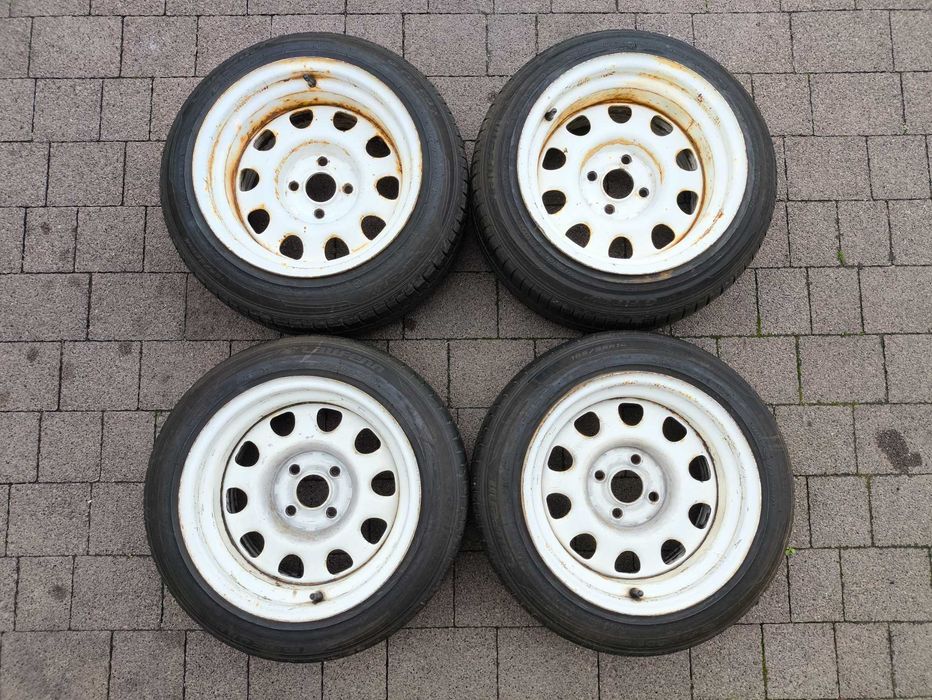 Szeroka Stal 14 Cali 4x100 8J i 9J VW Serduszka German Style VW Golf mk1 mk2 GT GTD GTI