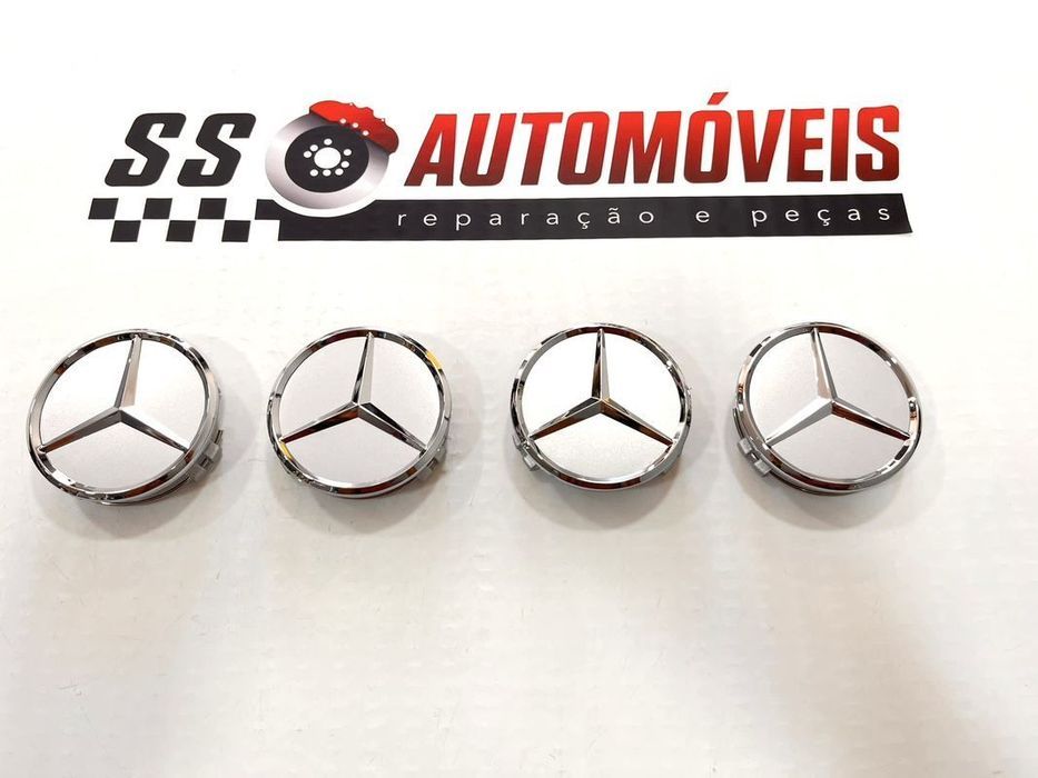 Tampa Tampão Centro Jante Novo Mercedes 75mm