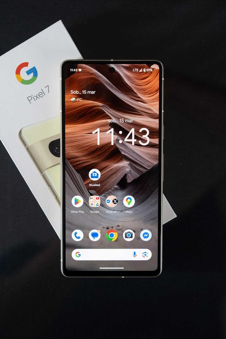 Smartfon Google Pixel 7 (Trawa Pampasowa) 128 GB