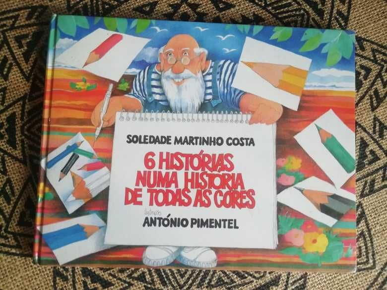 Livro '6 Histórias numa história de todas as cores'- Soledade Costa