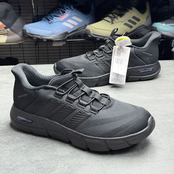 45р.ОРИГІНАЛ 100% Чорні кросівки кроссовки адідас Adidas Cloudfoam Flex Rapidfit HP6993