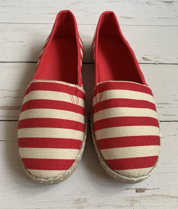 Komfortowe Stylowe Damskie Espadryle 39 Wygoda Boho Etno Nowe !