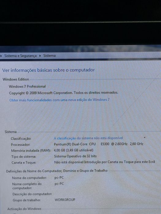 PC desktop ASUS Intel dual Core