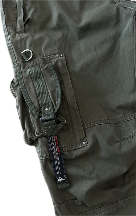 UNION ARMY spodnie bojówki cargo military turystyczne myśliwskie  M/L