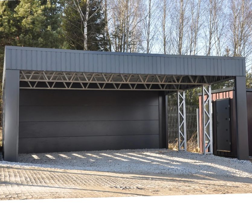 Carport Wiata garażowa 3x5 m - Standard