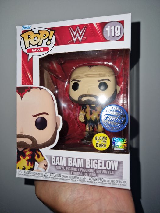 WWE Bam Bam Bigelow Glow Funko