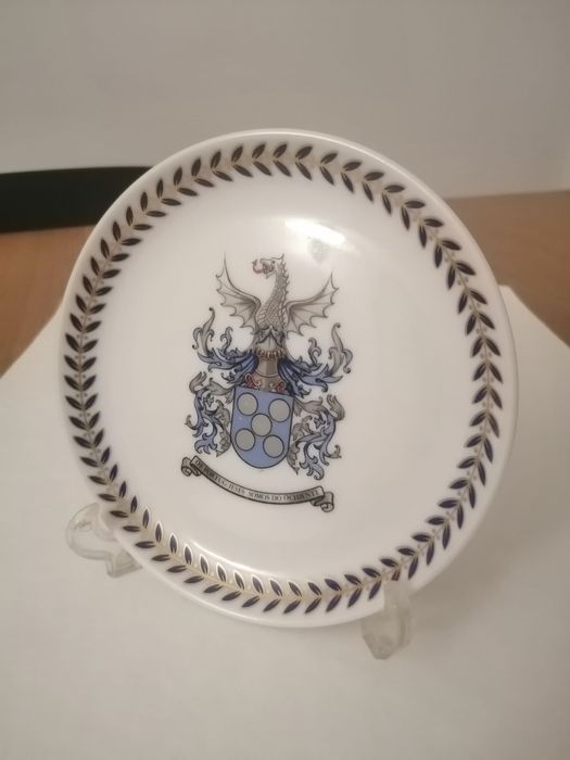 Pratinho com brasão Vista Alegre