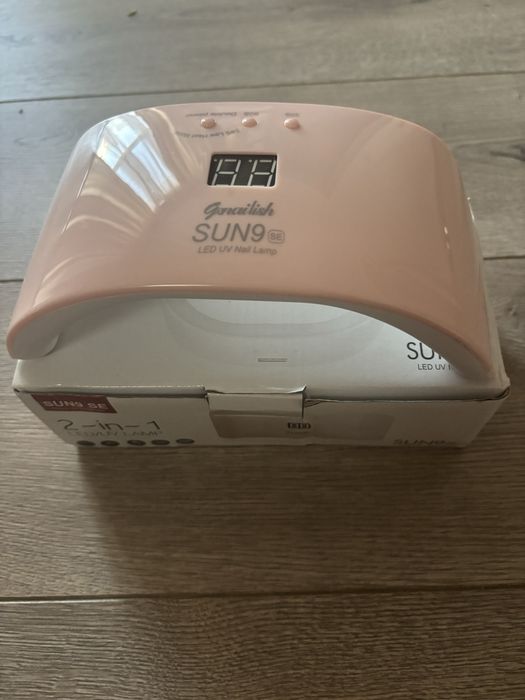Гібридна UV/LED лампа для манікюру та педикюру SUN9 SE, 24W