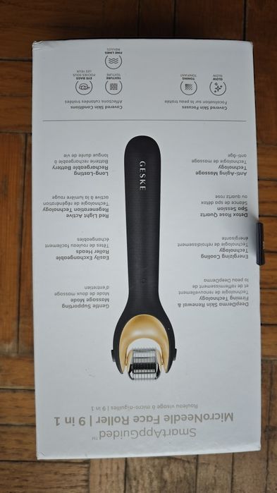 Rolo Facial de Microagulhas 9 em 1