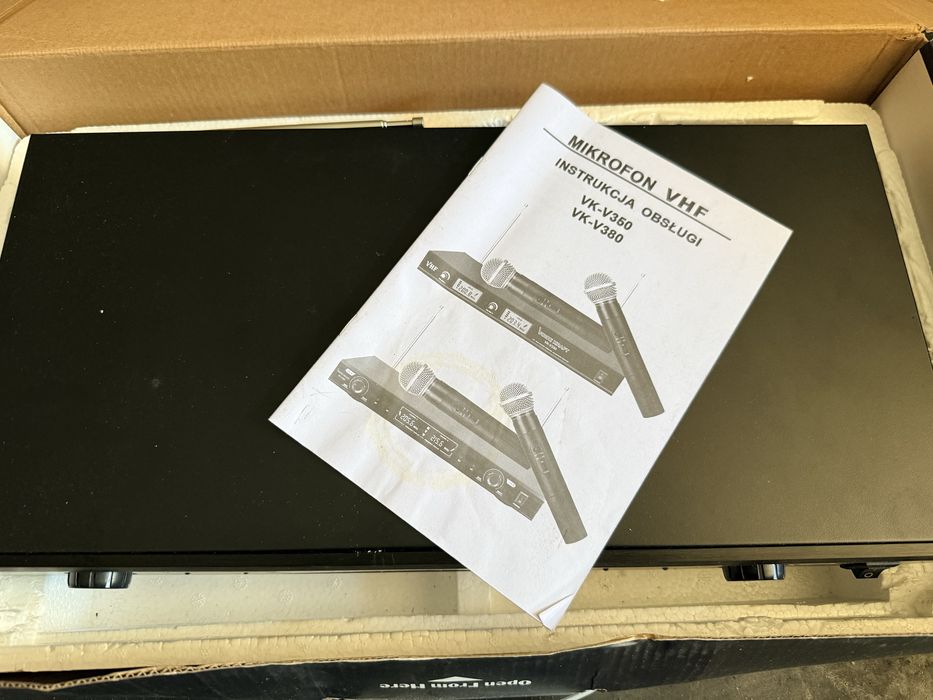 Voice craft VK-V380 zestaw mikrofonów bezprzewodowych 2x