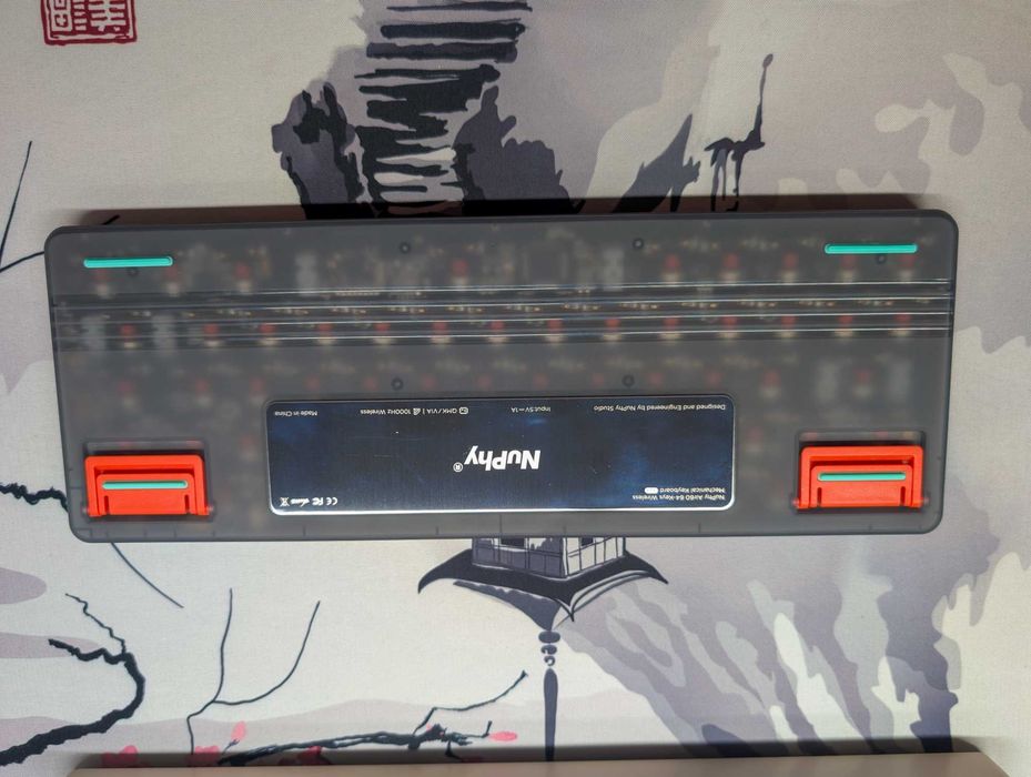 NuPhy Air 2 60% + Shine-through ABS Keycaps + Cowberry Switches