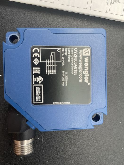 Sensor laser de distância Weglor