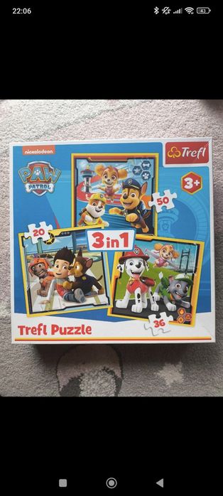Puzzle 3w1 Psi Patrol