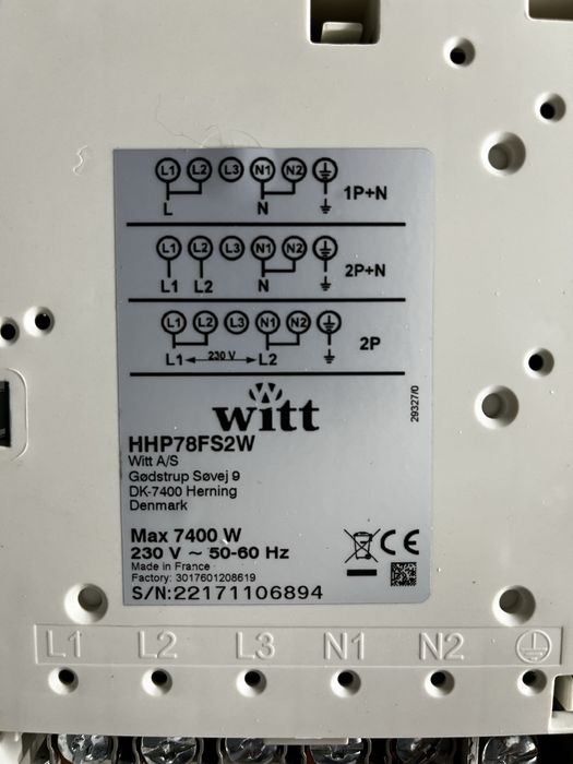 Вбудована індукційна плита з витяжкою Witt