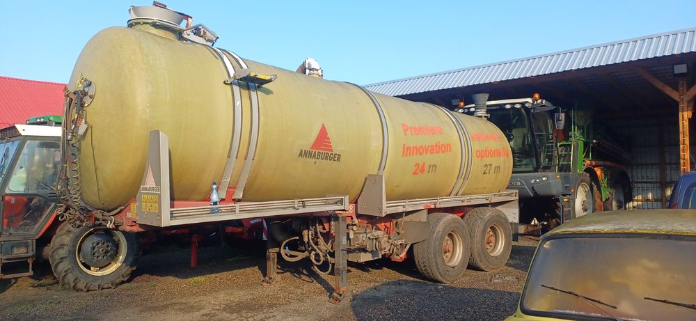 Annaburger TS 28A.28 beczkowóz HTS naczepa