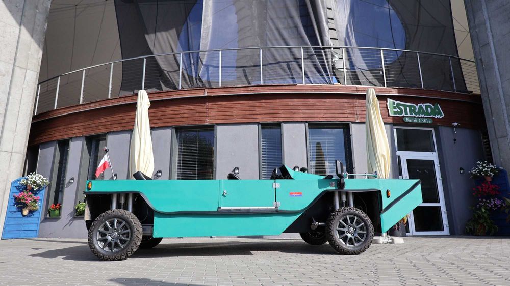Amfibia 4x4 EV łódka samochód