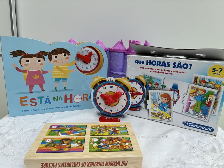 Clementoni Learning Set for Telling Time436415323691427841