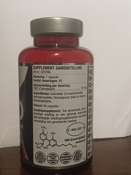 Lucovitaal CBD 10mg 90 Caps Olej konopny w kapsułkach