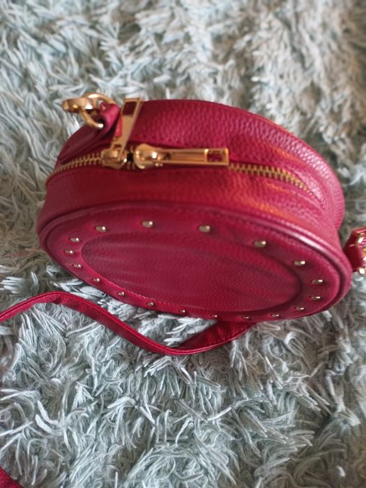 Czerwona mini torebka