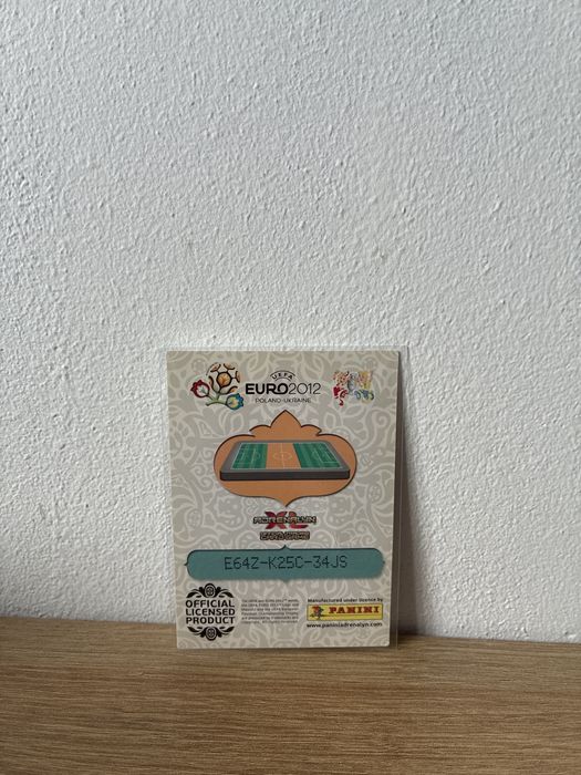 Karta piłkarska panini