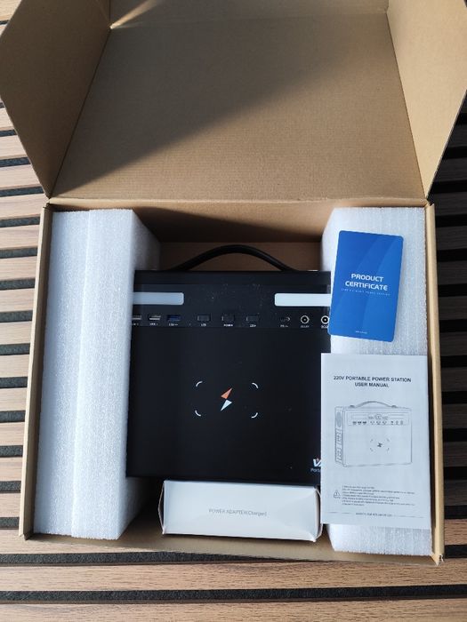 Estação de energia portátil solar 900W