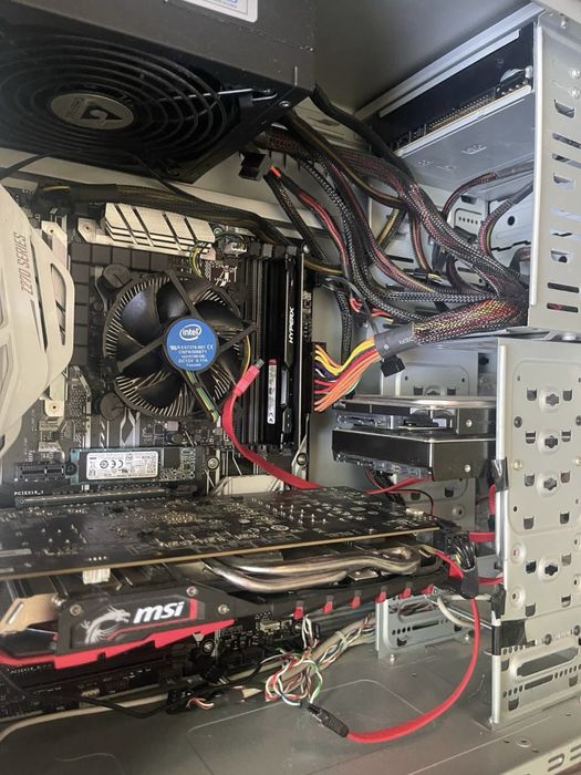 Комп'ютер Intel i5-7500 + MSI RX 470 4GB, DDR4 16 GB, SSD+HDD